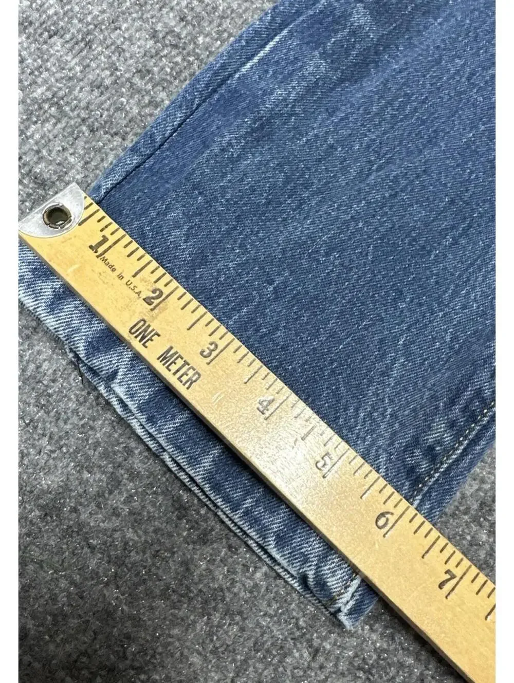 Levis 501 Original Fit Mens Jeans Blue Straight Leg Button Fly 38x30 Medium Wash